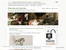 Tablet Screenshot of pediatradecabecera.com